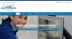 Desktop Screenshot of biogenicdental.com